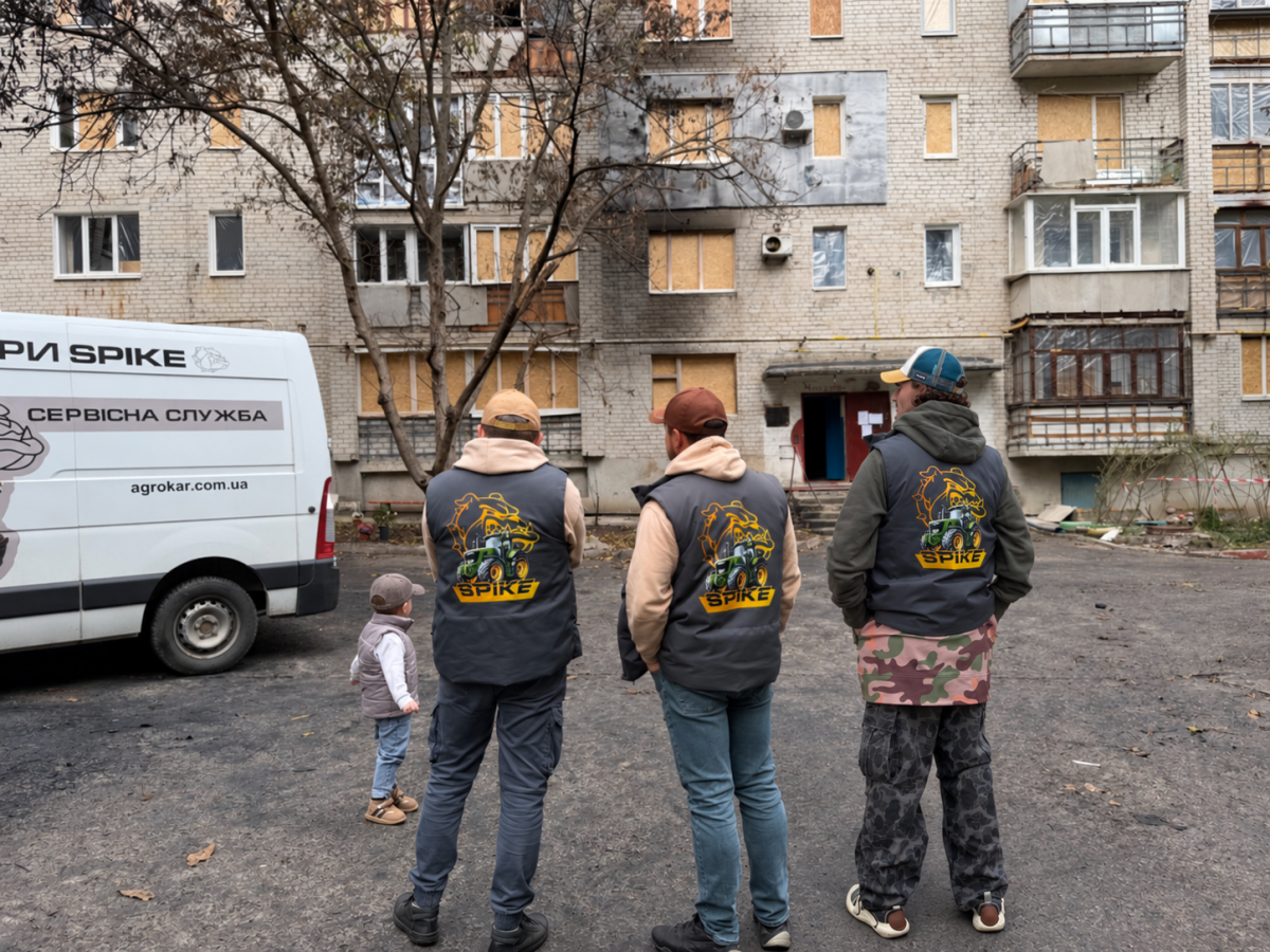 "Agro Car" helps to eliminate the legacy of the attack on Kropyvnytskyi