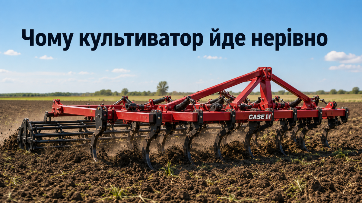 Чому культиватор йде нерівно: 7 причин і як це виправити