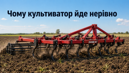 Чому культиватор йде нерівно: 7 причин і як це виправити