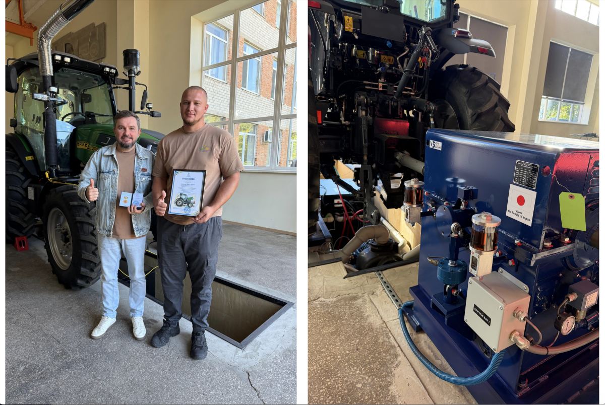 Двигун трактора SPIKE першим випробували на новому стенді Taylor Dynamometer в Україні Двигун трактора SPIKE першим випробували на новому стенді Taylor Dynamometer в Україні