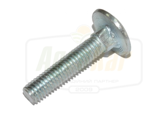 Болт М12х50 DIN 603 меблевий цб 8.8 - фото 1